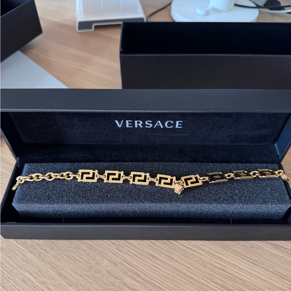 Versace Gold Medusa Bracelet
